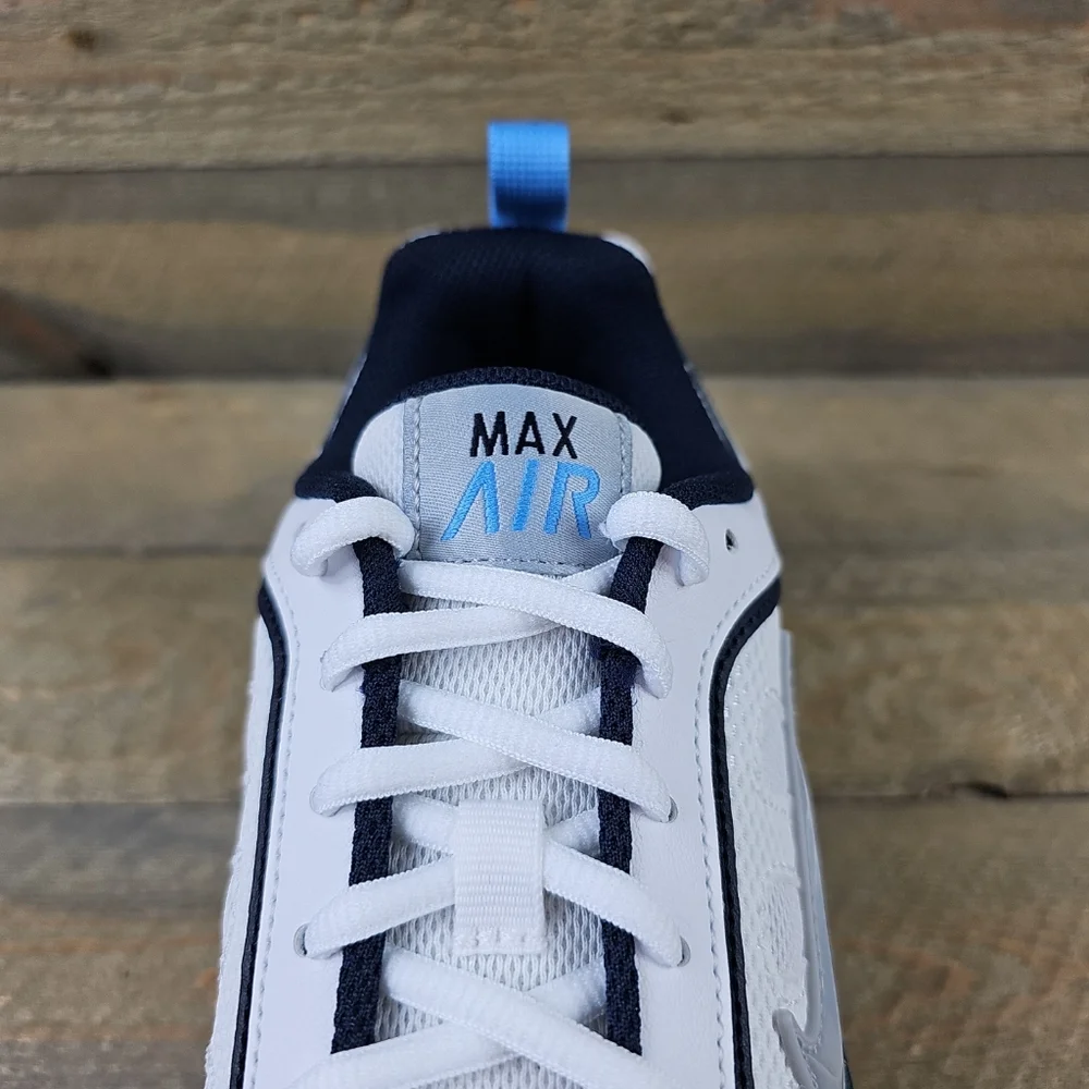 Nike Air Max AP Men's Shoes Sneakers White/ Wolf Grey- Obsidian - Picture 10 of 12